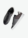 Filling Pieces Low Plain Court Black Grey | The Project Garments - C