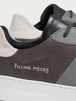 Filling Pieces Low Plain Court Black Grey | The Project Garments - E