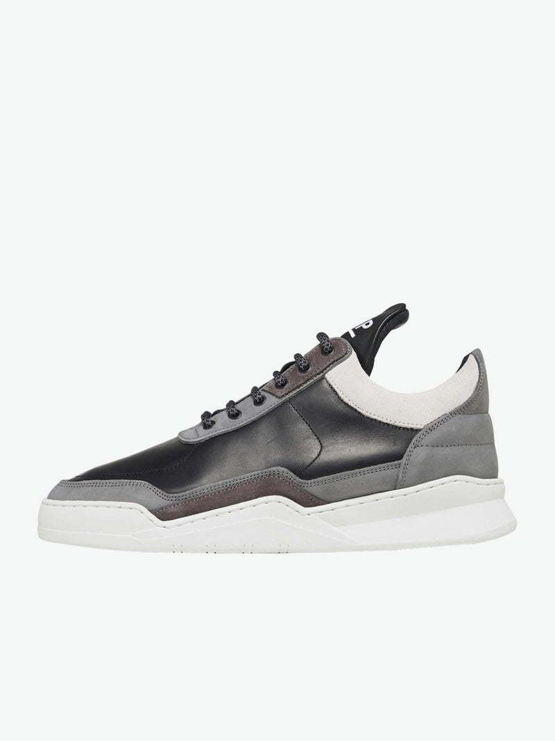 Filling Pieces Low Top Ghost Decon Black | The Project Garments - A