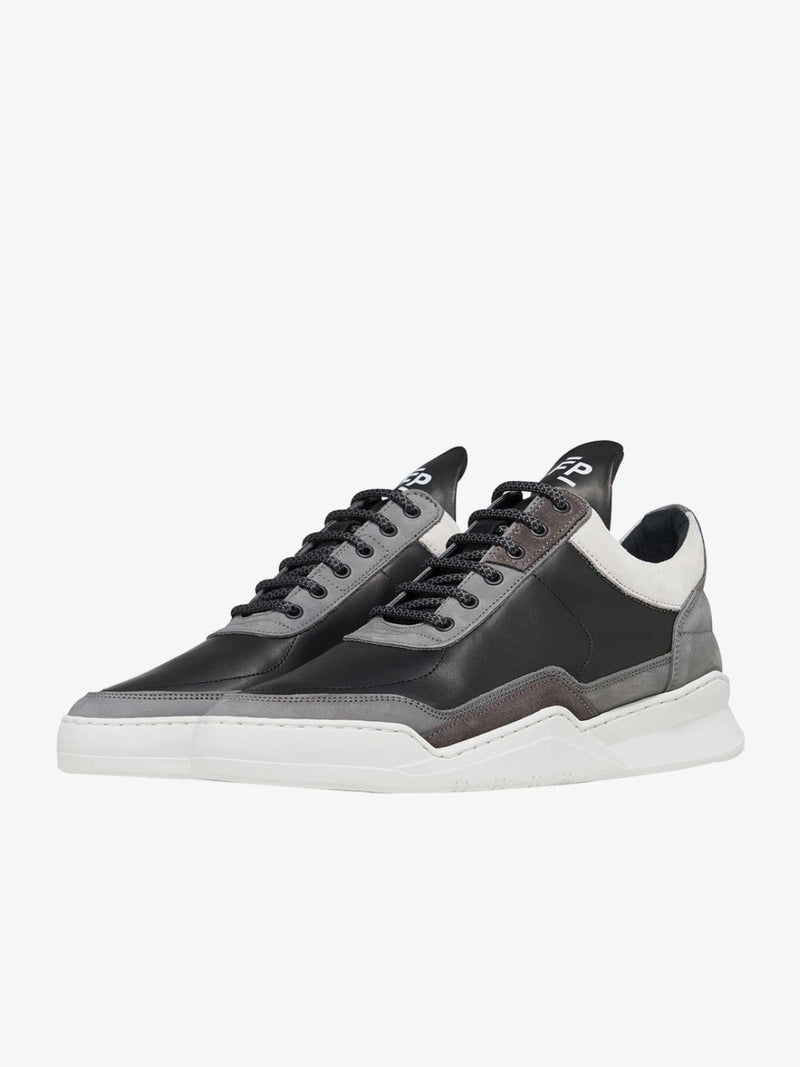 Filling Pieces Low Top Ghost Decon Black | The Project Garments - B