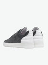 Filling Pieces Low Top Ripple Perforated Dark Grey | The Project Garments - C