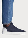 Filling Pieces Low Top Ripple Perforated Navy | The Project Garments - F