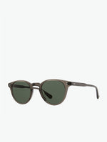 Garrett Leight Round Charcoal Sunglasses | B