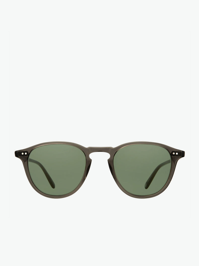Garrett Leight Square Charcoal Sunglasses | A