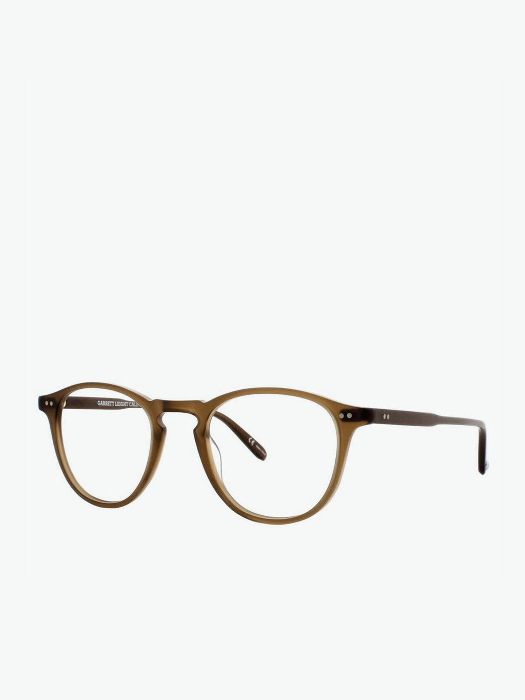 Garrett Leight Square Matte Espresso Optical Glasses | B
