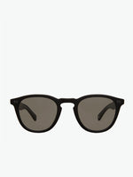 Garrett Leight Square Matte Black Sunglasses Anniversary Edition | A