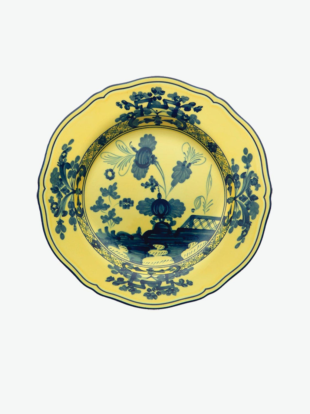 Ginori 1735 Dessert Plate Oriente Italiano Citrino