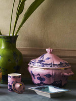 Ginori 1735 Large Squared Vide Poche Oriente Italiano Iris