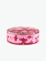 Richard Ginori Round box Oriente Italiano Porpora