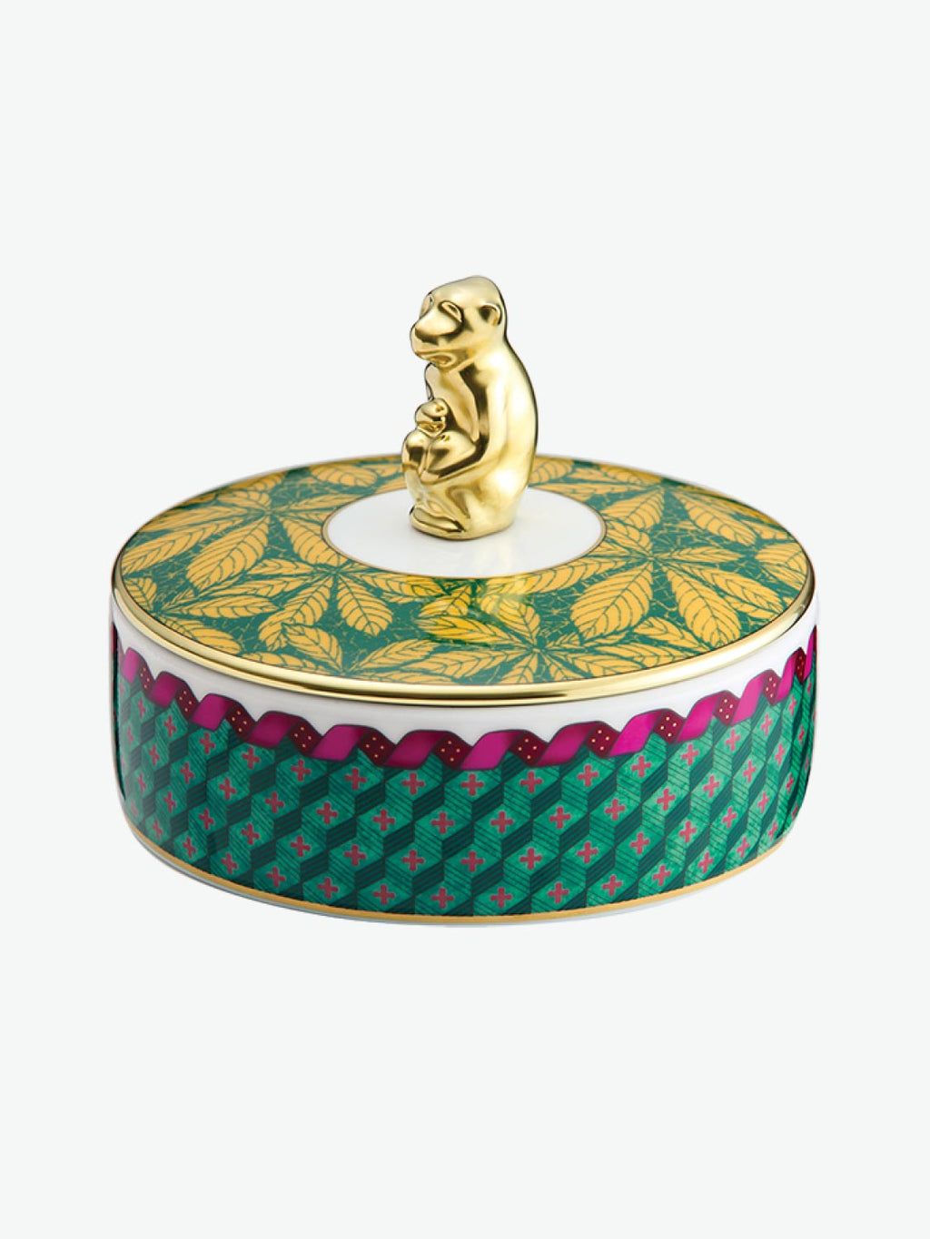 Ginori 1735 Monkey Round Box