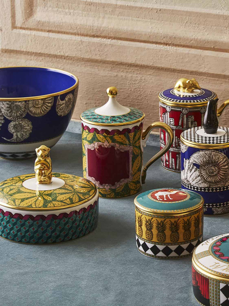 Ginori 1735 Monkey Round Box