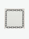 Ginori 1735 Vide Poche Squared Plate Catene Nero