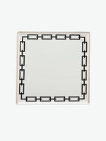 Ginori 1735 Vide Poche Squared Plate Catene Nero