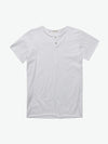 The Project Garments Grandad Organic Cotton T-shirt White