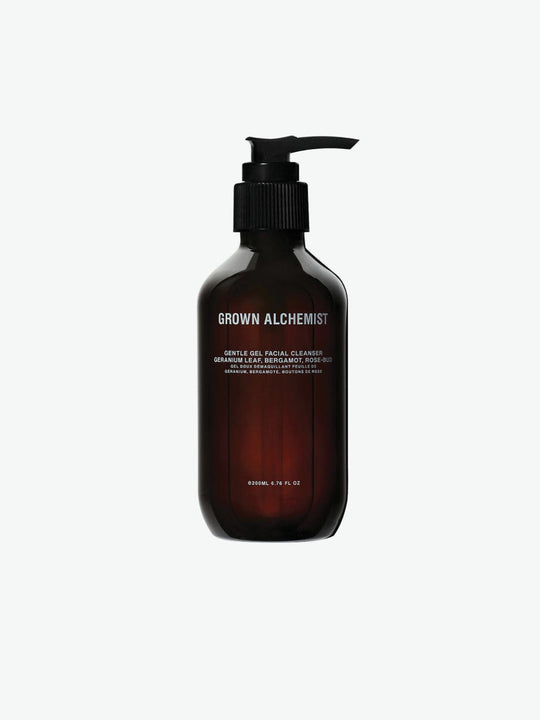 Grown Alchemist Gentle Gel Facial Cleanser Geranium Leaf Bergamot and Rose-Bud | A