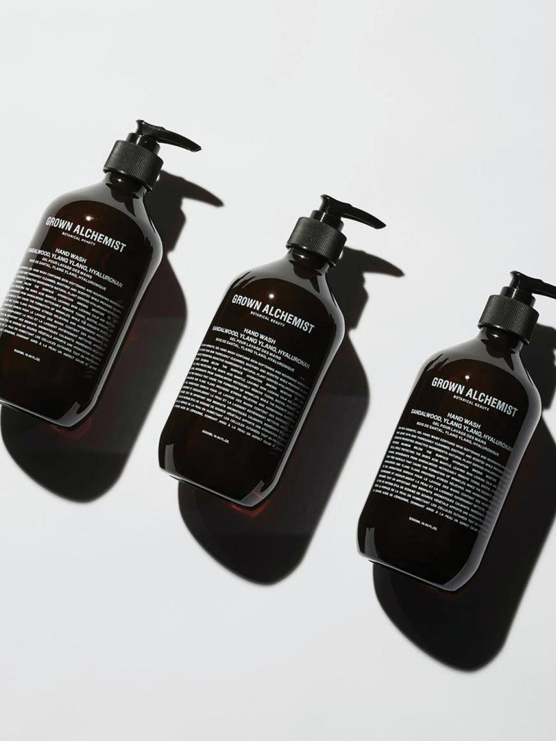 Grown Alchemist Hand Wash Sandalwood Ylang Ylang and Hyaluronan | C