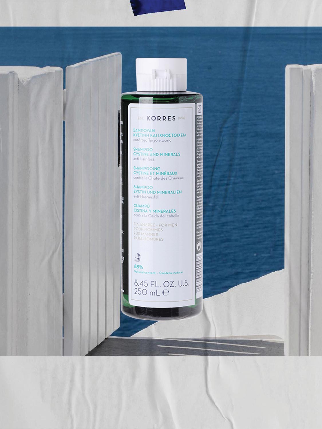 Korres Shampoo Cystine and Minerals Anti Hairloss