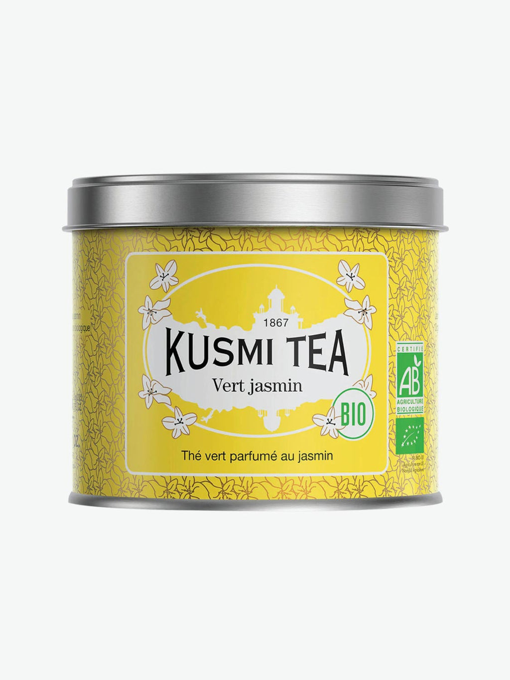 Kusmi Organic Jasmine Green Loose Tea | A