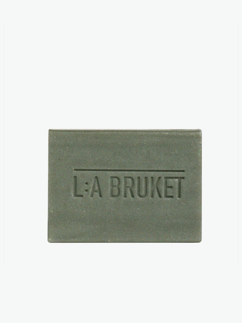 LA Bruket Exfoliating Bar Soap Foot Scrub Peppermint | A