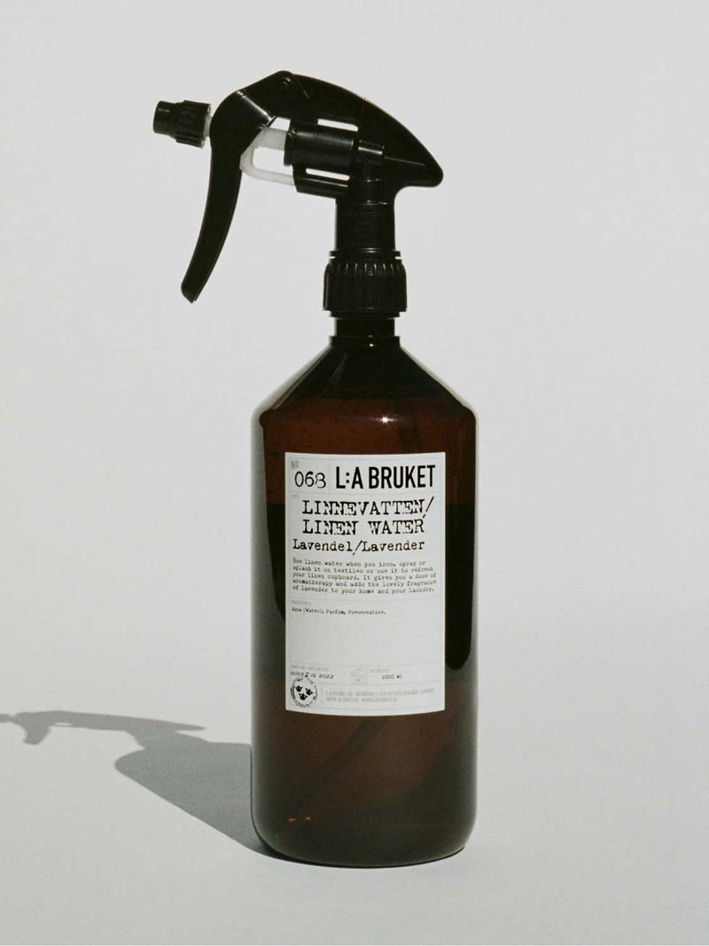 LA Bruket Lavender Linen Water with Pump