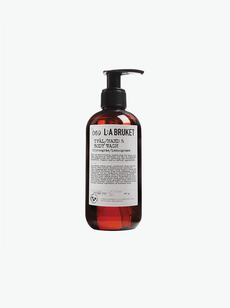 LA Bruket Hand and Body Wash Lemongrass | A