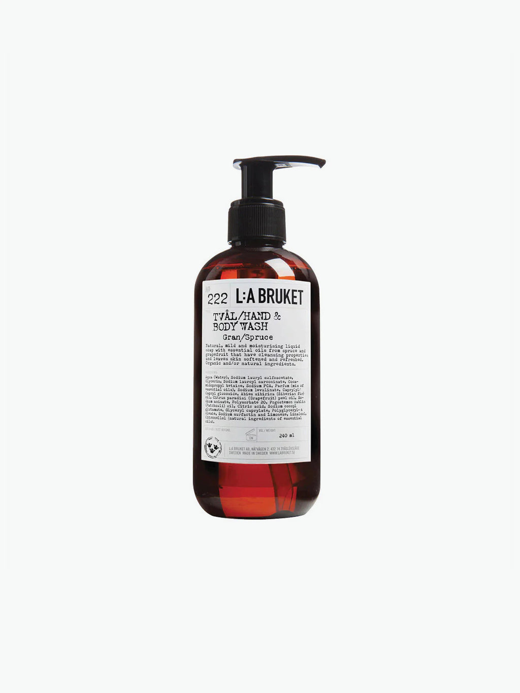 LA Bruket Hand and Body Wash Spruce | A
