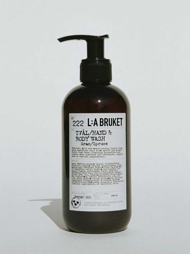 LA Bruket Hand and Body Wash Spruce | B