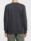 Logomania Crew Neck Sweatshirt Charcoal Grey | C