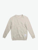 Logomania Crew Neck Sweatshirt Cream | A