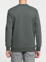 Logomania Crew Neck Sweatshirt Khaki | D