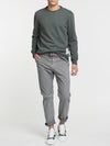 Logomania Crew Neck Sweatshirt Khaki | E