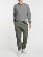 Logomania Crew Neck Sweatshirt Melange Grey | F