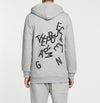 Logomania Hooded Sweater Melange Grey Model C