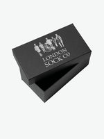 London Sock Co Gift Pack The Grosvenor Fine Stripe Collection | The Project Garments - E