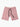 Loopback Cotton Jersey Relaxed Shorts Dusty Pink