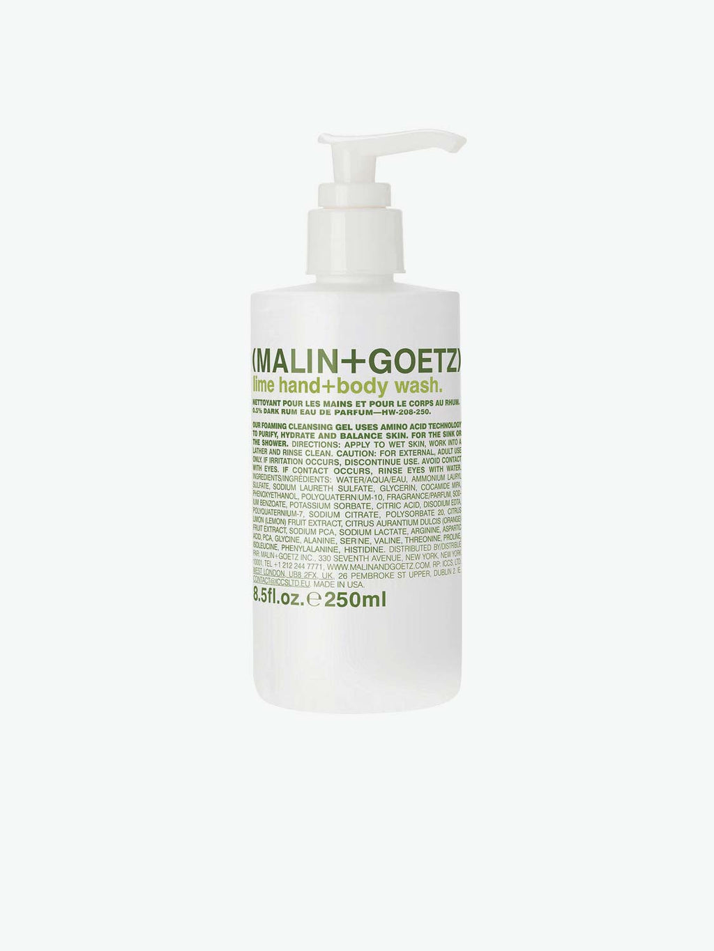 Malin And Goetz Lime Body Wash | A