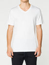 Modal Blend V-neck T-shirt White | B
