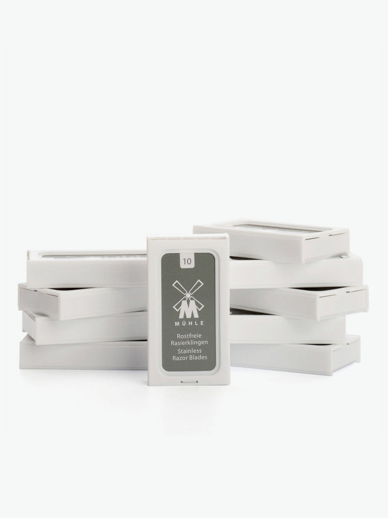 Muhle 30-Pack Stainless Steel Safety Razor Blades | D