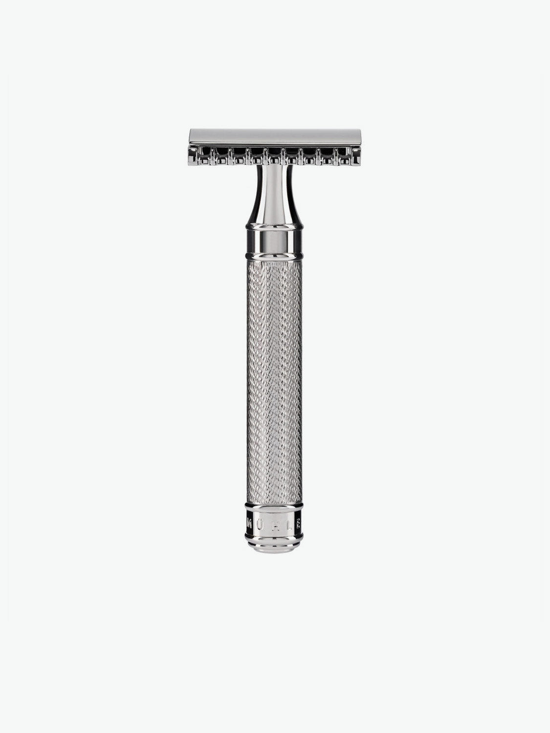 Muhle R41 Grande Open Comb Safety Razor Silver