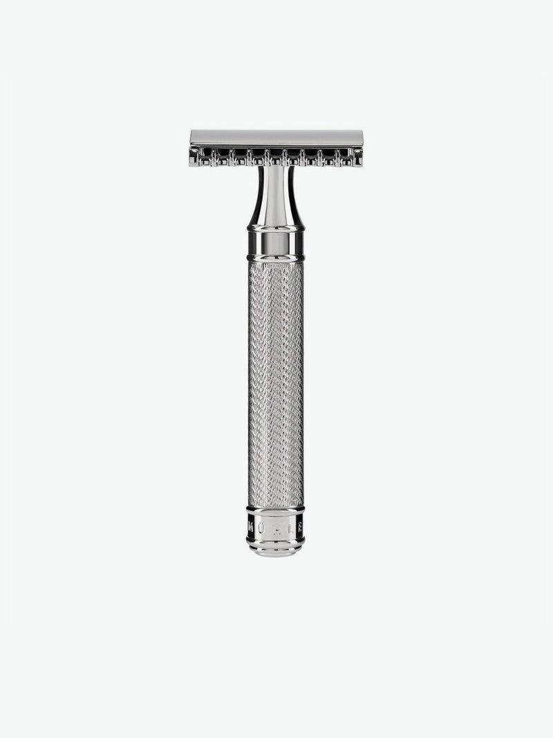 Muhle Traditional Grande Open Comb Safety Razor Silver | A