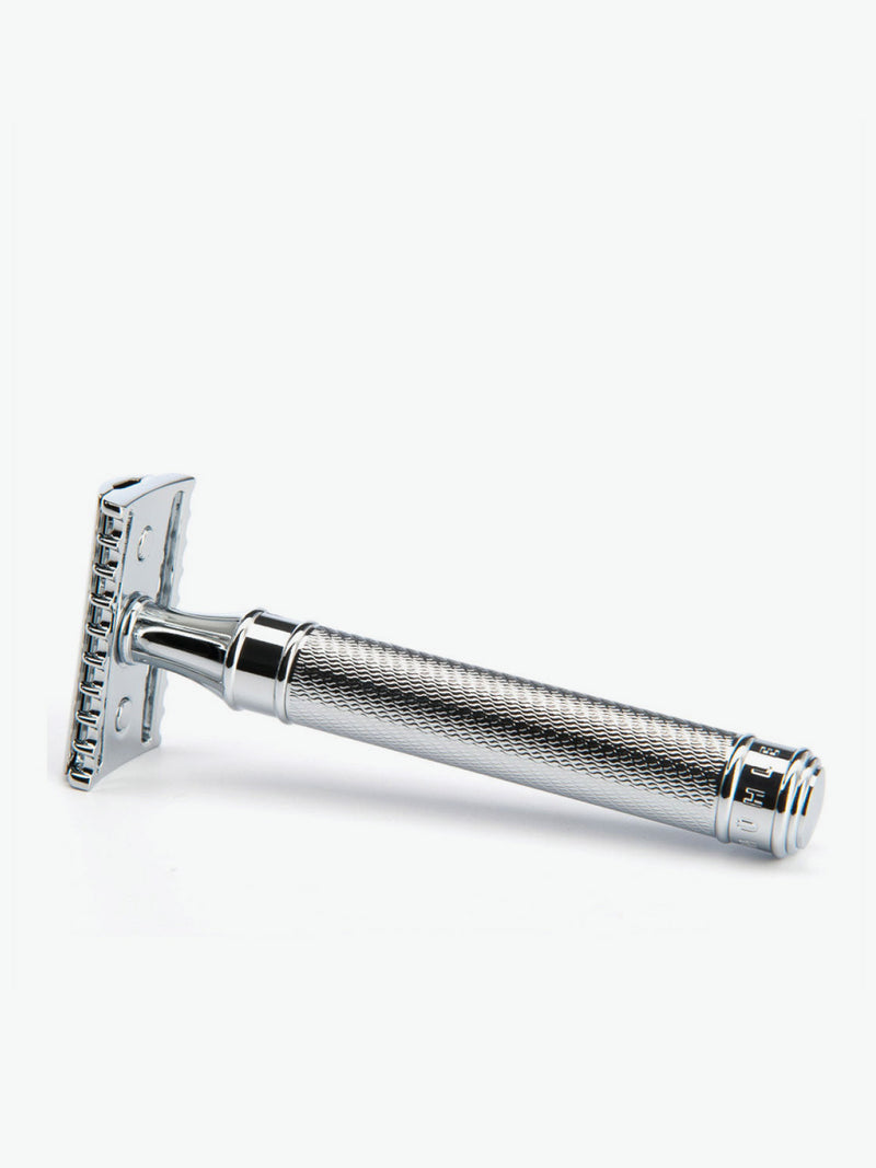 Muhle Traditional Grande Open Comb Safety Razor Silver | B