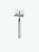 Muhle Traditional Grande Open Comb Safety Razor Silver | D