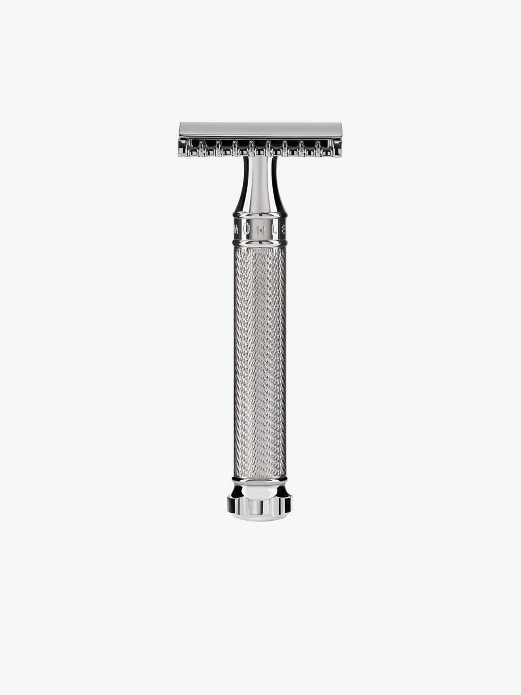 Muhle Traditional Twist Open Comb Safety Razor Silver | A