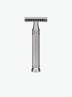 Muhle Traditional Twist Open Comb Safety Razor Silver | A