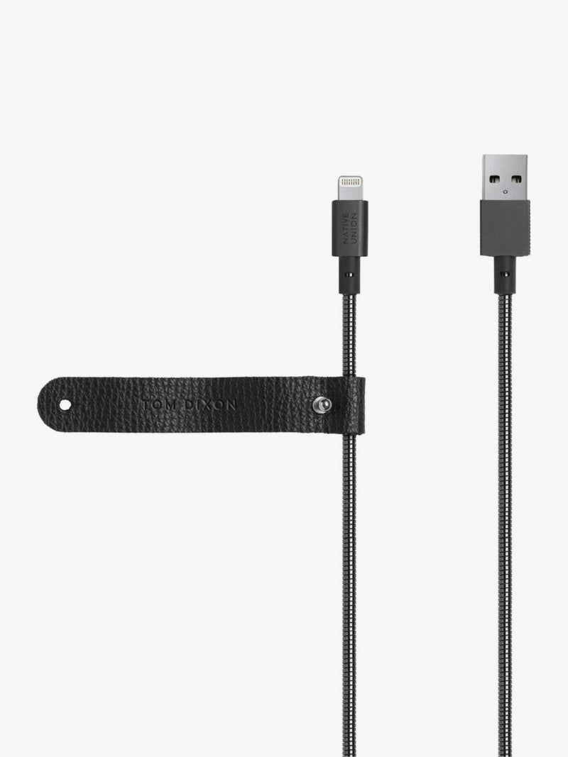 Native Union Tom Dixon Coil Cable Lighting Black | B