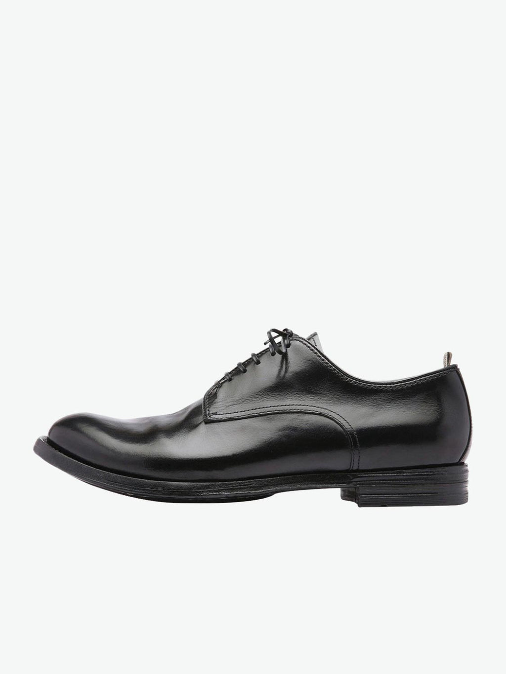 Officine Creative Anatomia Derby Leather Shoes Black | The Project Garments - A