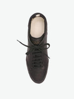 Officine Creative Kareem Dirty Black Leather Sneakers | The Project Garments - D