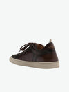 Officine Creative Kareem Lux Dark Brown Leather Sneakers | The Project Garments - C