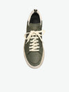 Officine Creative Kareem Military Green Leather Sneakers | SD