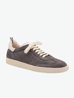 Officine Creative Kombo Grey Suede Leather Sneakers | The Project Garments - B